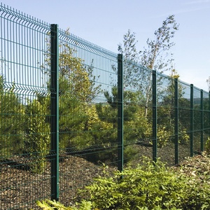 Trang chủ ngoài trời trang trí 3D cong mạ kẽm tam giác lưới hàng rào hàn dây lưới hàng rào vườn - Product Image 2