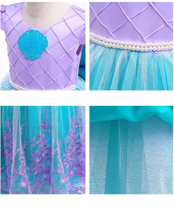 <span class=keywords><strong>Disfraces</strong></span> de Princesa de Fiesta Elegantes para Niñas 2024 Disfraz de <span class=keywords><strong>Sirenita</strong></span> para Carnaval de Pascua y Cosplay de Halloween para Niños - Product Image 4