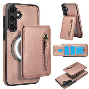 Funda desmontable <span class=keywords><strong>2</strong></span> en 1 con tarjetero para <span class=keywords><strong>Samsung</strong></span> A15 A55 A72 5G, funda magnética inalámbrica de cuero para teléfono móvil - Product Image 2