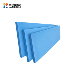 1,2*0,6 m <span class=keywords><strong>precio</strong></span> de fábrica al por mayor profesional <span class=keywords><strong>extruido</strong></span> <span class=keywords><strong>poliestireno</strong></span> aislamiento térmico colorido tablero de espuma XPS tablero de aislamiento - Product Image 1