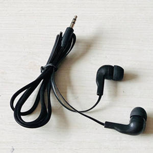 3.5mm di moda auricolare in gomma punta Stereo cuffie <span class=keywords><strong>auricolari</strong></span> monouso in plastica a buon mercato <span class=keywords><strong>auricolari</strong></span> in massa auricolare - Product Image 2