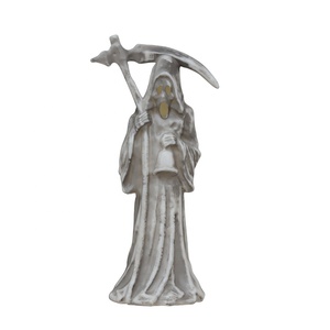 Luz de vela de Halloween con diseño de calavera y guadaña, adorno decorativo, venta al por mayor - Product Image 5