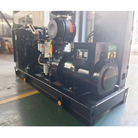 Wassergekühlter Leroy Somer Diesel-Generator mit offenem Rahmen, Einphasen-Wechselstrom, Autostart, 1800 U/min, Vier Schutzfunktionen