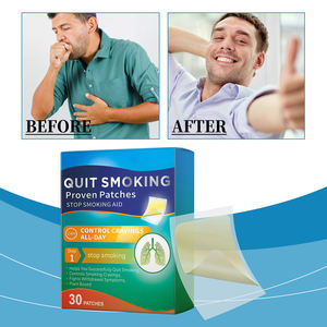 OEMハーブ禁煙パッチ 禁煙補助経皮システムパッチ 簡単で効果的な禁煙ヘルスステッカー - Product Image 4