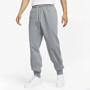 Alta calidad para hombre de baloncesto fitness entrenamiento jogging pantalones holgados en blanco personalizado pantalones de chándal