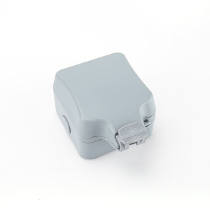 Boîtier de prise étanche Sika pour extérieur, 86 mm, 10 A, 230 V, simple, montage en surface, IP66, boîte de jonction - Product Image 4