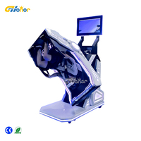 Simulateur de jeu d'arcade de simulateur de chaise de réalité vidéo de vente chaude Vr 360 pour le hall commercial