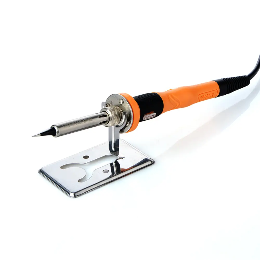 Electric soldering iron for sheet metal