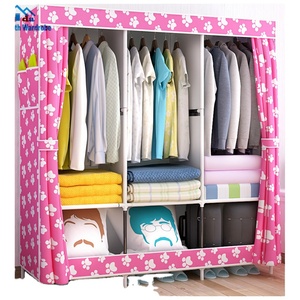 PP di plastica montare di archiviazione portatile pieghevole non <span class=keywords><strong>tessuto</strong></span> <span class=keywords><strong>armadio</strong></span> - Product Image 1