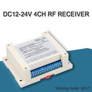 DC12V/24V Wireless <strong>Receiver</strong> Controller Board 433MHz RF <strong>Receiver</strong> With 2CH Wireless Switch For Remote Controls - Product Image 3