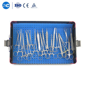 Kit de instrumentos básicos de cirugía quirúrgica Animal, instrumentos de tejido suave para veterinaria - Product Image 4