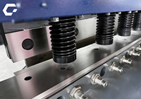 Cisaille hydraulique CNC automatique QC11K 10X5000 pour tôles métalliques avec commande E21S