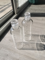 Botol Minuman Portabel Kaca Borosilikat Tinggi Tahan Panas Warna Upgrade Kustom Grosir dalam Jumlah Besar OEM