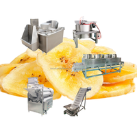 Ligne de production de machines de transformation de chips de banane et de plantain entièrement automatique de 50 kg à 2000 kg