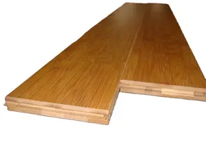 Offre Spéciale plancher en bambou horizontal carbonisé de haute qualité de 10mm/15mm d'épaisseur