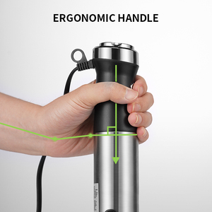 Frullatore a Immersione 1200W con Impugnatura Ergonomica, <span class=keywords><strong>Mixer</strong></span> Multifunzione per <span class=keywords><strong>Cucina</strong></span>, Frullatore a Immersione Manuale - Product Image 5