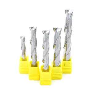High quality Weix 2 Flutes spiral Solid Carbide milling cutter CNC router bits for hard wood