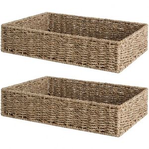 Wood Weaving <strong>Storage</strong> <strong>Basket</strong> <strong>Wicker</strong> Manufacturers Handmade Decorations Trays for Organizing Natural <strong>Baskets</strong> With Handle - Product Image 1