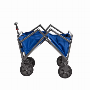 <span class=keywords><strong>Chariot</strong></span> <span class=keywords><strong>de</strong></span> <span class=keywords><strong>plage</strong></span> <span class=keywords><strong>pliable</strong></span> portable d'extérieur avec roues - Product Image 2