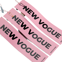 Vente directe usine : Étiquettes imprimées en plastique souple, écologiques, imperméables et lavables, indéchirables pour sacs, chaussures et vêtements