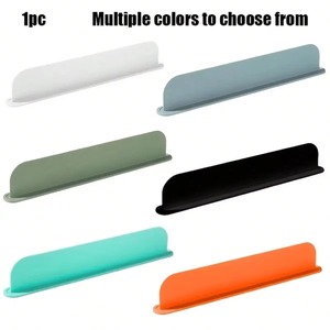 Multicolor Silicone Sink Splash Cover With <b>Suction</b> Cup Waterproof Barrier For Kitchen Laboratory - Product Image 1