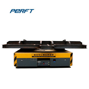 Carrello di Trasferimento Senza Binari a Batteria per Carichi Pesanti <span class=keywords><strong>con</strong></span> Sterzo a 4 Ruote e Telecomando - Product Image 3
