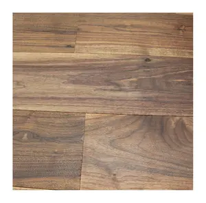 American Walnut Single Strip Engineered Wood Flooring 12mm Natural Oil Finish Contemporary Design