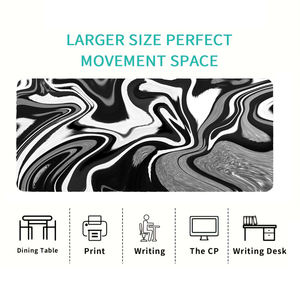 Alfombrilla de ratón grande para juegos de ordenador de escritorio de Juegos de oficina, alfombra Floral persa Oriental <span class=keywords><strong>Vintage</strong></span>, nuevas alfombrillas de goma antideslizantes XXL para ratones para el hogar - Product Image 5