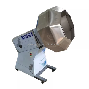 Chất lượng cao gia vị bột trộn Máy xay sinh tố Snack thực phẩm lớp phủ Khoai Tây Chip bát giác Máy trộn - Product Image 4