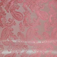 Polyester viscose jacquard tissu phénix fleur tissu deux tons style pour les femmes robe 10 couleurs en stock