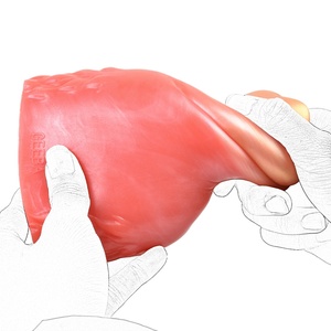 GEEBA Fantasy Masturbation Sleeves Penetrables Sex Toys for Men Silicone Male <b>Masturbators</b> Pocket Pussy Stroker Fox Head Onahole - Product Image 2