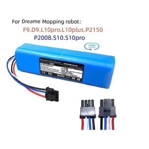 14.4V6800mAh Nuevo tipo para <span class=keywords><strong>Dreame</strong></span> Mopping F9 <span class=keywords><strong>D</strong></span> <span class=keywords><strong>9</strong></span> L10Pro L10Plus P2150 P2008 S10 S10Pro Paquete de batería de robot - Product Image 2