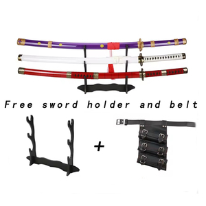 Réplicas de Armas de Juego de Rol de Anime <span class=keywords><strong>Zoro</strong></span>, Tres Piezas Sandai <span class=keywords><strong>Kitetsu</strong></span> Shusui, Seguras e Inofensivas - Product Image 1
