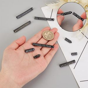Nhà máy-Trực Tiếp Có Thể Điều Chỉnh Mini Giá Cube Thẻ Số Thư Nhãn Khối Kit Với Đứng Cho Đồ Trang Sức Sang Trọng Hàng Hóa Mỹ Phẩm Cửa Hàng - Product Image 5