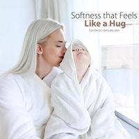 Serviette à capuche carrée pour bébé en coton ultra doux de qualité supérieure, tricotée, motif dessin animé, écologique, super absorbante, cadeau pour nourrisson et tout-petit