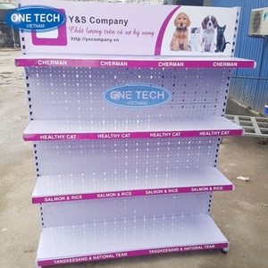 Customization Advertising <b>shelf</b> / rack Vietnam One Tech Metal advertise rack Customization Light Duty Rectangular <b>Display</b> Stand - Product Image 4