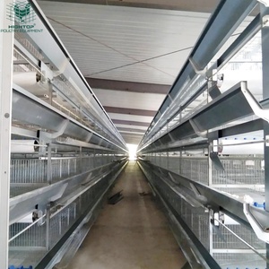 Ghana Full Automatic Chicken House <strong>Cage</strong> Poultry Farm H Type 4 Tier Layer Galvanize Chicken <strong>Cage</strong> With Manure Removal System - Product Image 2