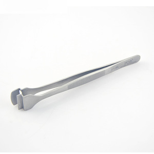 Pinzas de silicona Vetus 91-6L antiestáticas de acero inoxidable para manipulación de semiconductores - Product Image 4