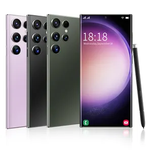 Telefones celulares originais desbloquear telefones celulares smartphones 6.8 inch s-pen para samsung Galaxy S23 Ultra Android 13