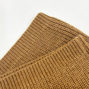 <span class=keywords><strong>Pull</strong></span> en dentelle de couleur unie personnalisé <span class=keywords><strong>femme</strong></span> nouveau automne col en V à manches longues chandails en tricot - Product Image 6