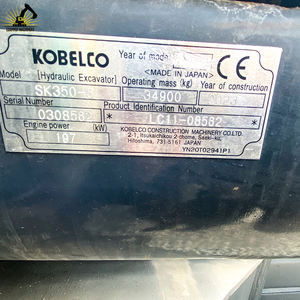Excavatrices utilisées fiables de KOBELCO 350-8 d'exportation directe d'usine de marque chinoise à vendre en excavatrice utilisée bon marché de la Chine - Product Image 4