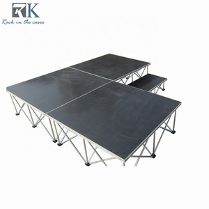 แท่นวางเวทีอะลูมิเนียมแบบพกพาสำหรับเวทีงานแต่งงาน - Product Image 1