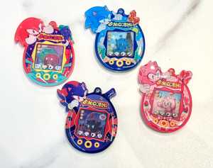 Standee Sonigotchi Lenticulaire en Acrylique Époxy avec Chaîne Shaker <span class=keywords><strong>Sonic</strong></span> X Tamagotchi Uta2400 Fabriqué en Chine pour Tous les Âges - Product Image 2