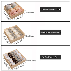 Scatola portaoggetti transfrontaliera biancheria intima per smistare tre pezzi combinazione scatola portaoggetti portaoggetti - Product Image 2