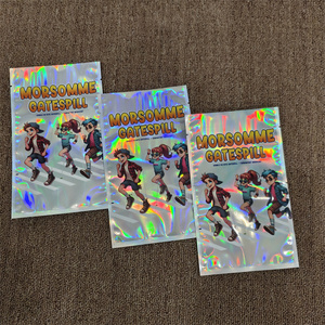 Bolsa de Mylar de plástico impresa personalizada Paquetes sorpresa <span class=keywords><strong>Kit</strong></span> divertido Bolsa de almacenamiento de dulces de juguete Regalo al por menor Bolsa de Mylar sorpresa de la suerte - Product Image 3