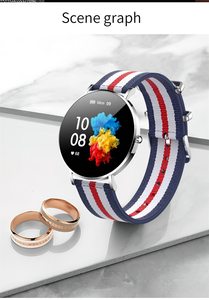 Nuovo Smartwatch T8 Slim da <span class=keywords><strong>Donna</strong></span> con Display AMOLED da 1,36 Pollici 360 * 360 ad Alta Definizione, Promemoria Chiamate - Product Image 6