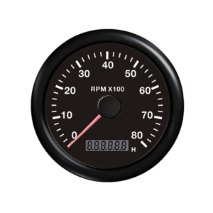 Nuevo Tacómetro de 85 mm, Medidor de Horas, 0-3000/4000/8000 RPM, Indicador Digital IP67 Resistente al Agua, 8-80 V CC, para Barcos, Camiones, Tractores - Product Image 4