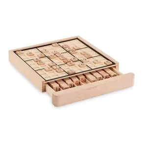 Sudoku sur table en bois, merchandising personnalisé - Product Image 1