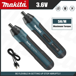 ชุดไขควงไฟฟ้าไร้<span class=keywords><strong>สาย</strong></span> <span class=keywords><strong>Makita</strong></span> 3.6V ชุดสว่านไร้สาย Li-ion แรงบิด 5 นิวตันเมตร หัวจับ 1/4 นิ้ว ไขควงลิเธียมไอออน - Product Image 6