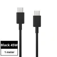 Kabel Data 45W Seri N10s24 5A Pengisian Daya Super Cepat 25W Tipe-C Android Universal Transfer Data Selubung PVC Konduktor Nilon